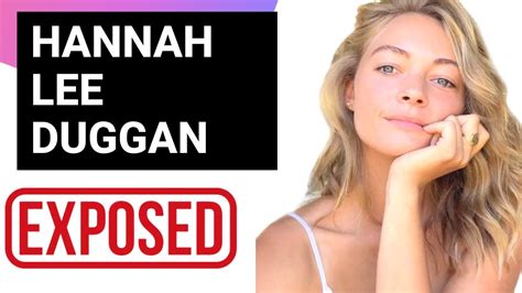 hannah lee duggan|hannah lee duggan youtube latest video.